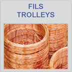 Fils cuivre trolley Fils cuivre trolley